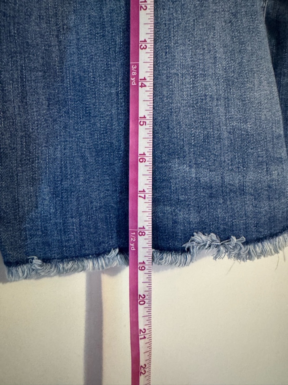 Torrid Dark Blue Distressed Denim Mini Skirt - Picture 5 of 5